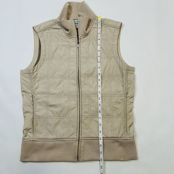 Patagonia Water Girl Outdoor Full Zip Vest Tan Brown Women's Sz Small - Picture 8 of 11